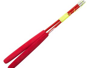 Juggle Dream Super Glass Diabolo Handsticks fibre glass – Red