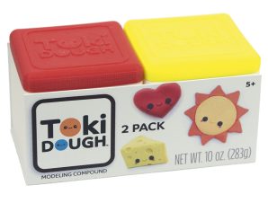 Σετ χειροτεχνίας TOKI DOUGH PACKS (2 PACKS) – Κόκκινο / Κίτρινο