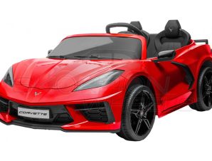 Παιδικό Αμάξι Chevrolet Corvette C8 12V Skorpion Wheels Κόκκινο – 5246016